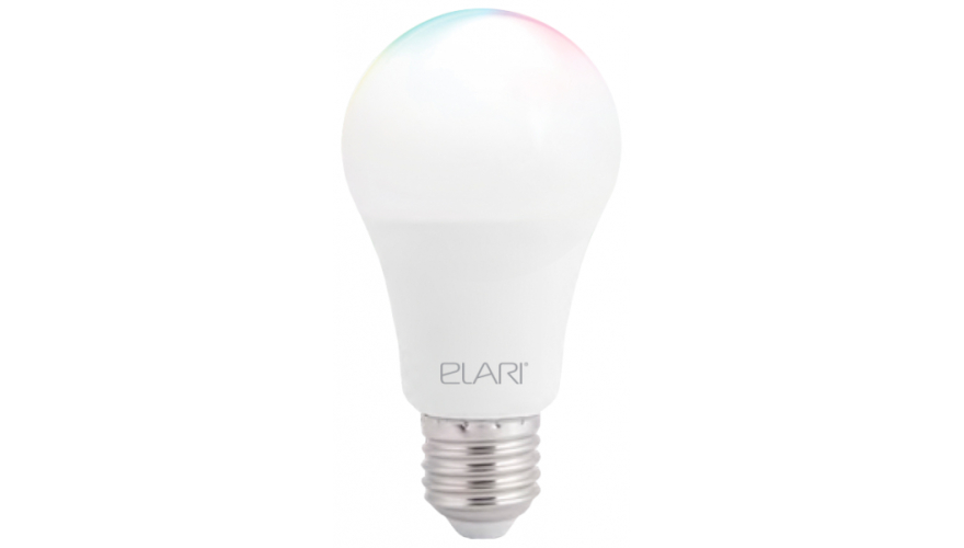 Лампа светодиодная ELARI SmartLED Color LMS-27, E27, A60, 9Вт