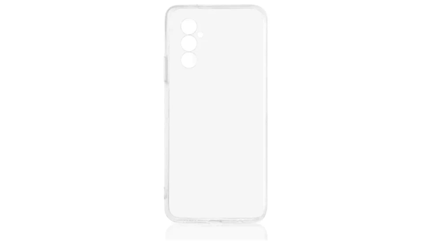 Чехол-накладка силикон DF для Samsung Galaxy S23+ прозрачная