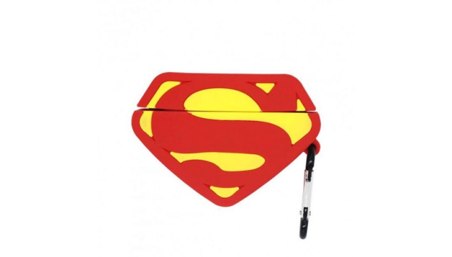 Силиконовый чехол для Apple AirPods Pro (Супермен)