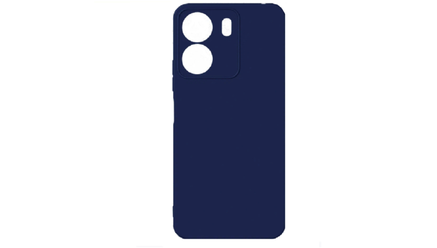 Чехол-накладка силикон для Xiaomi Redmi 13C/Poco C65 Синий