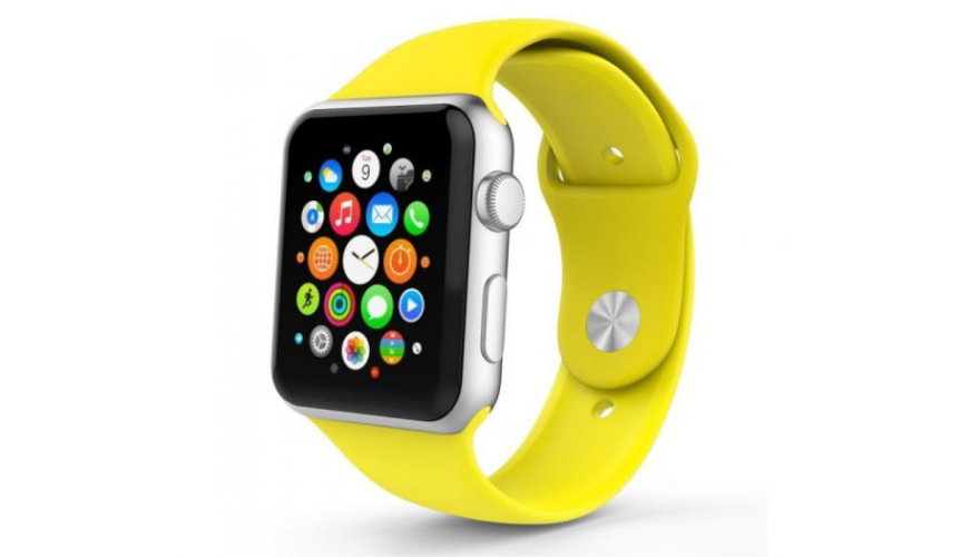 Ремешок для Apple Watch 38/40/41mm Sport Band Yellow
