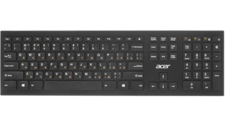 Беспроводная клавиатура Acer OKR010 Черный