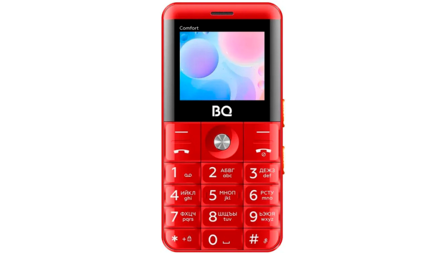 Мобильный телефон BQ 2006 Comfort Dual Sim Red Black (Красный-Черный)