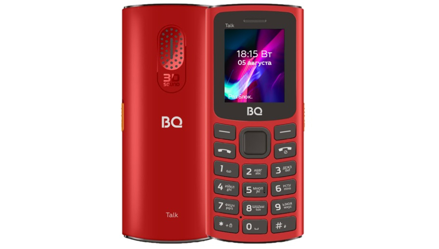 Мобильный телефон BQ 1862 Talk Dual Sim Red (Красный)