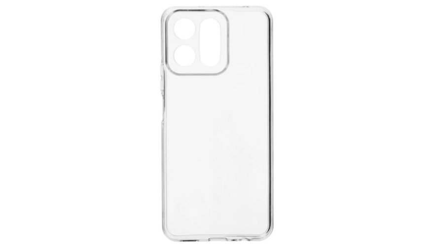 Чехол-накладка силикон для Honor X7c Прозрачный