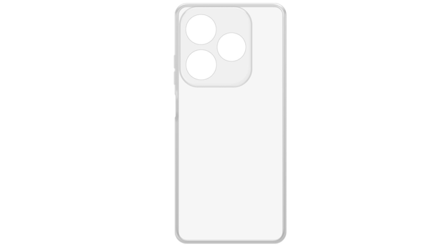 Чехол-накладка силикон для Xiaomi Redmi 13 Прозрачный