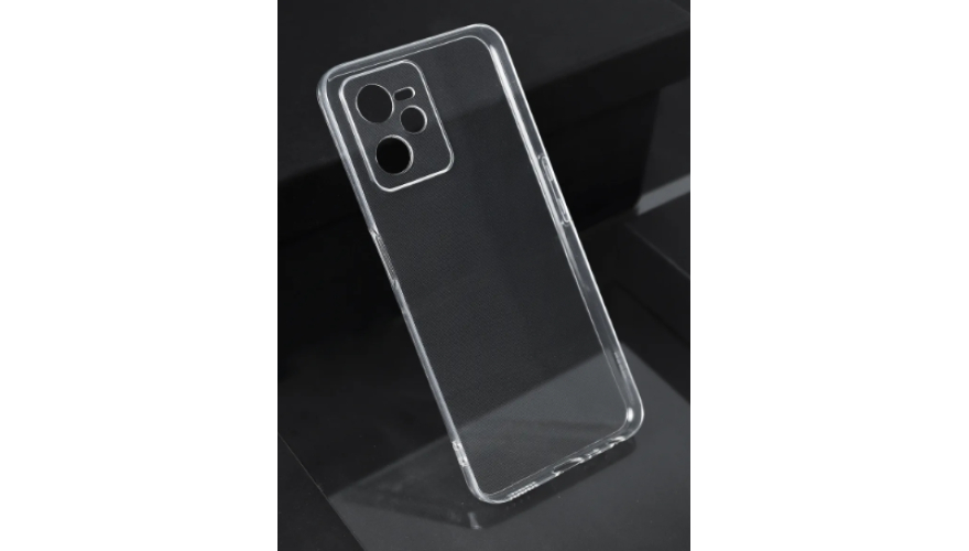 Чехол-накладка силикон LuxCase для Realme C35 Прозрачный