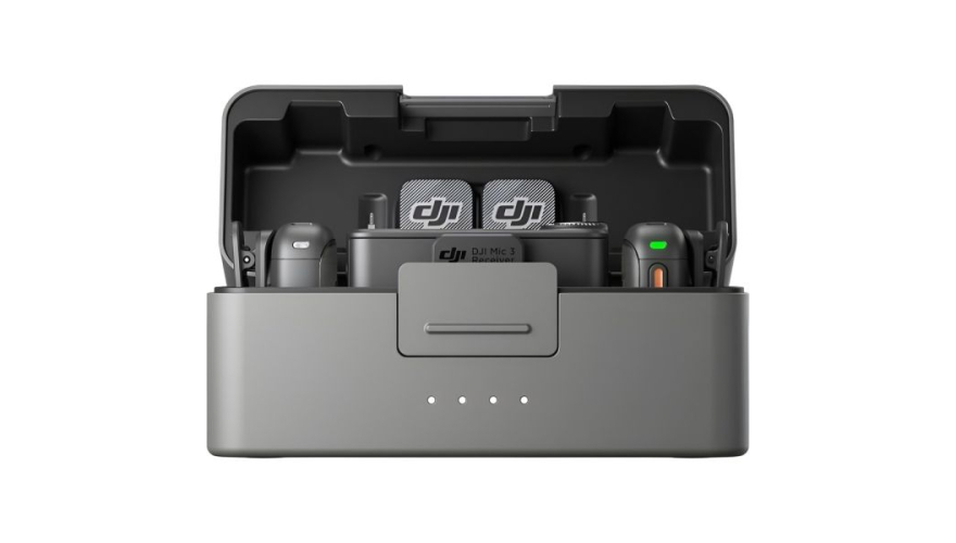 Беспроводной микрофон DJI Mic 3 (2TX + 1RX + Charging Case) Black (Черный)