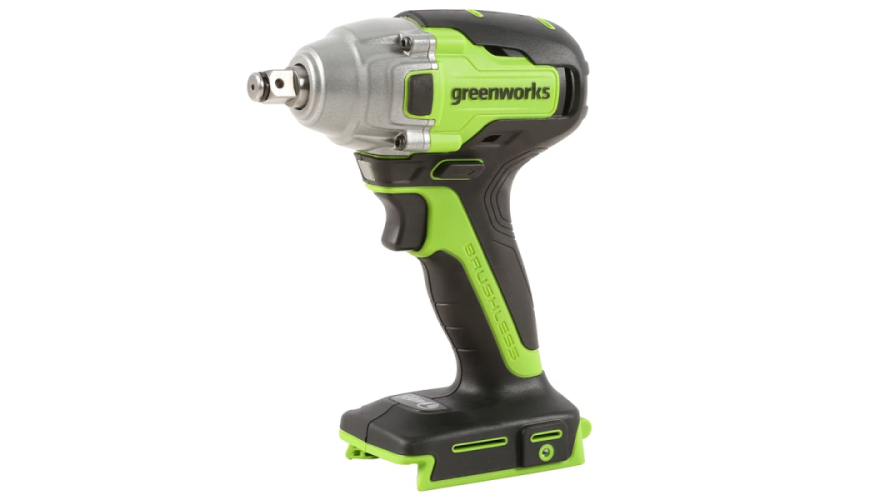 Гайковерт ударный аккумуляторный Greenworks GD24IW 24В (3802907CUB) (C акб 4Ач и зу)