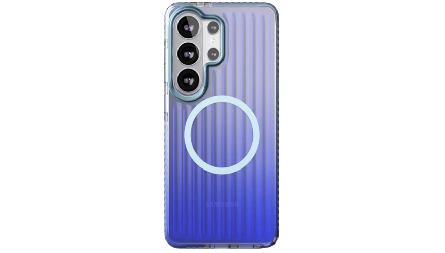 Чехол-накладка силикон VLP Pulse Case with MagSafe для Samsung Galaxy S26 Ultra Blue (Синий)