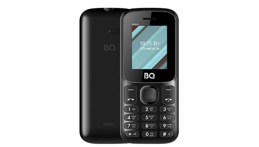 Мобильный телефон BQ 1848 Step+ Dual Sim Black (Черный)
