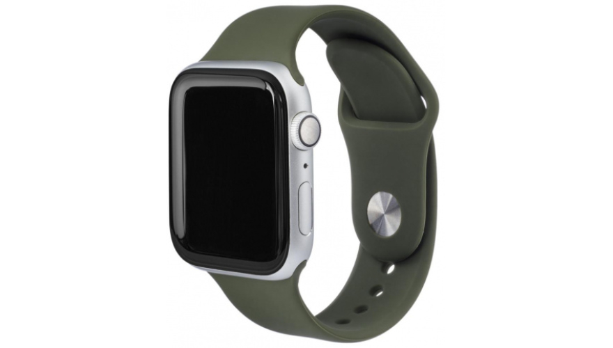 Ремешок VLP Band Silicone для Apple Watch 42/44/45/49mm, силиконовый, зеленый 