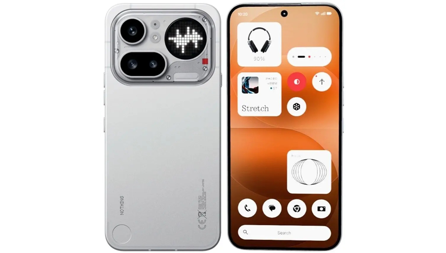Смартфон Nothing Phone (4a) Pro 12/256GB Silver (Серебристый)
