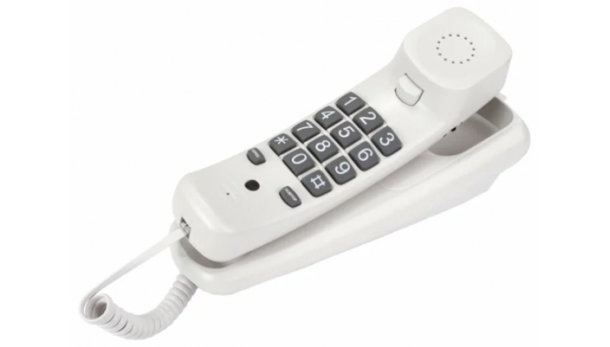 Проводной телефон Texet TX-219 Grey (серый)