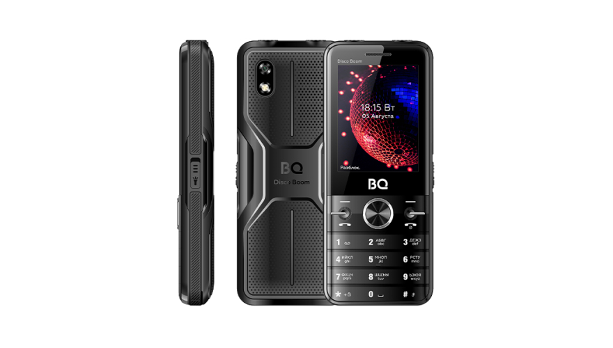 Мобильный телефон BQ 2842 Disco Boom Black (Черный)