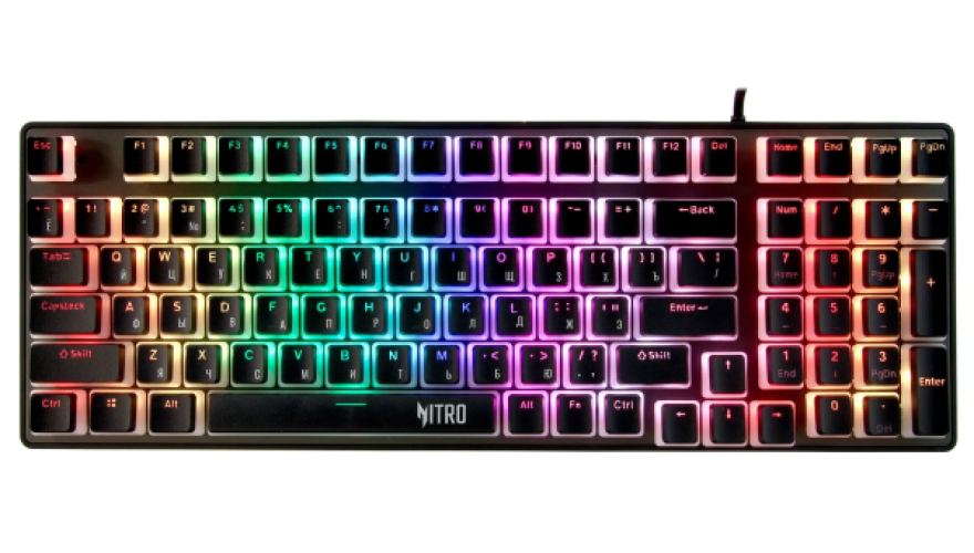 Проводная клавиатура Acer Nitro OKW303 Черный
