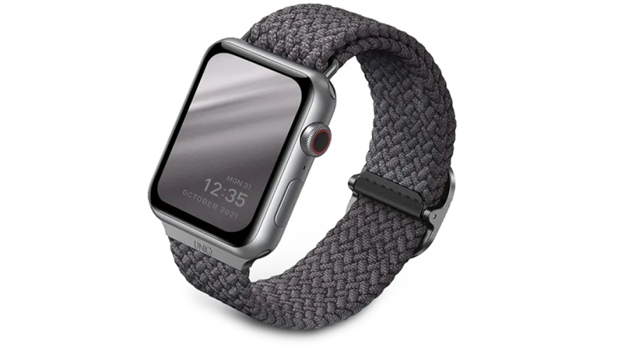 Ремешок Uniq Aspen Desing для Apple Watch 44/45/46/49mm Grey (Серый)
