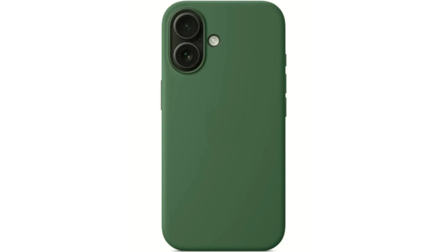 Чехол-накладка силикон Silicone Case для iPhone 17 Темно-Зеленый