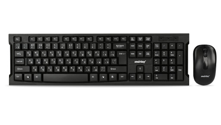 Клавиатура и мышь SmartBuy SBC-116377AG-K Black Bluetooth