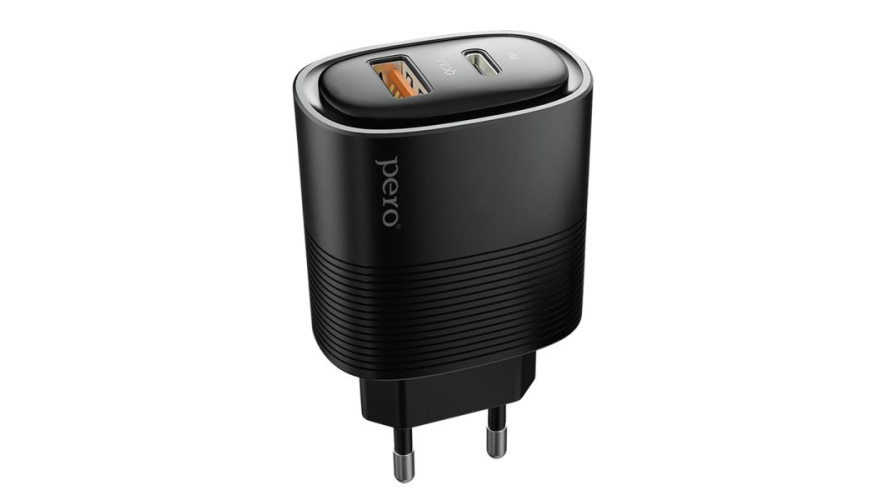 СЗУ Pero TC11 USB/USB-C 45W Black (Черный)