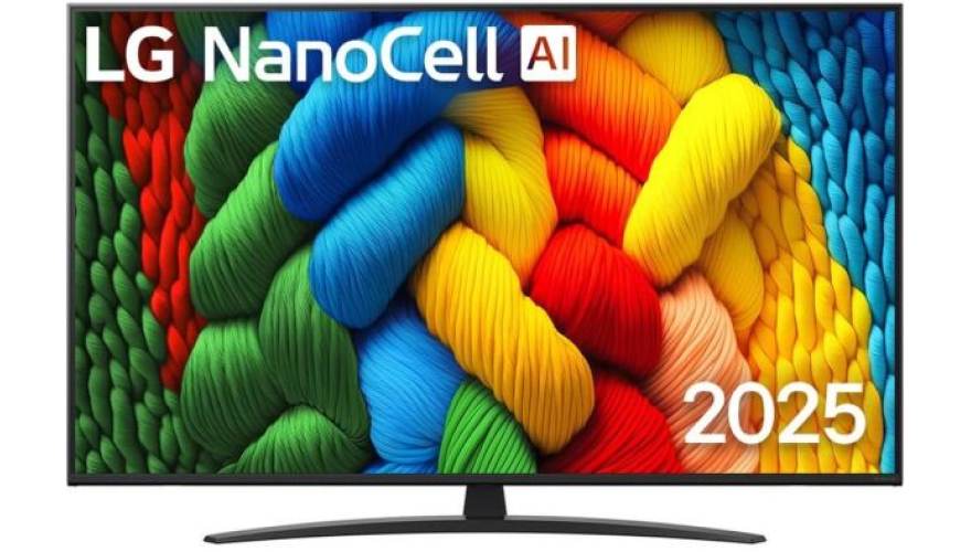 Телевизор NanoCell LG 55NANO81A6A 55" (2025) Black (Черный)