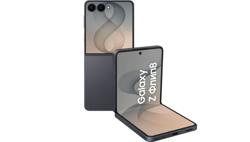 Смартфон Samsung Galaxy Z Flip8 5G 12/256GB (SM-F776) Graphite (Черный)