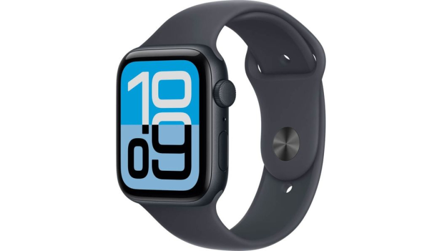 Часы Apple Watch SE 3 GPS 44mm Midnight Aluminium Case Midnight Sport Band M/L