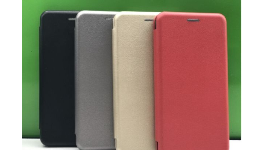 Чехол-книжка для Apple iPhone X/XS Red (боковая)