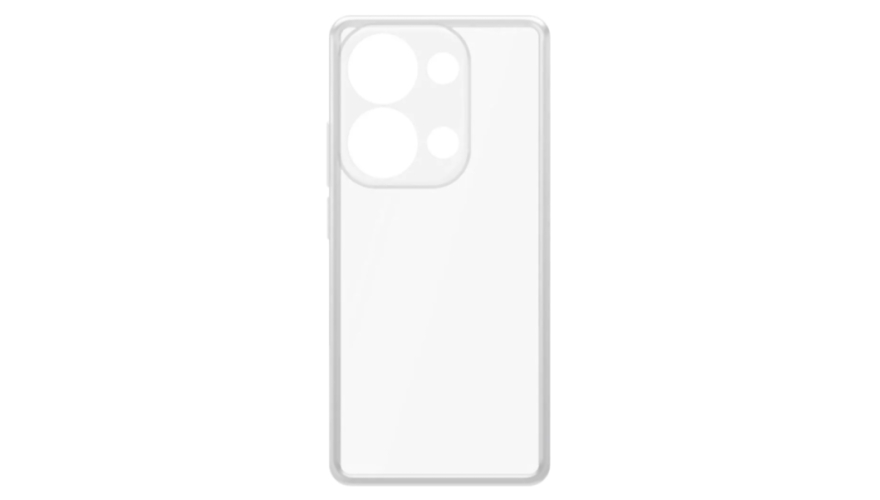 Чехол-накладка силикон Borasco для POCO М6 Pro Прозрачный