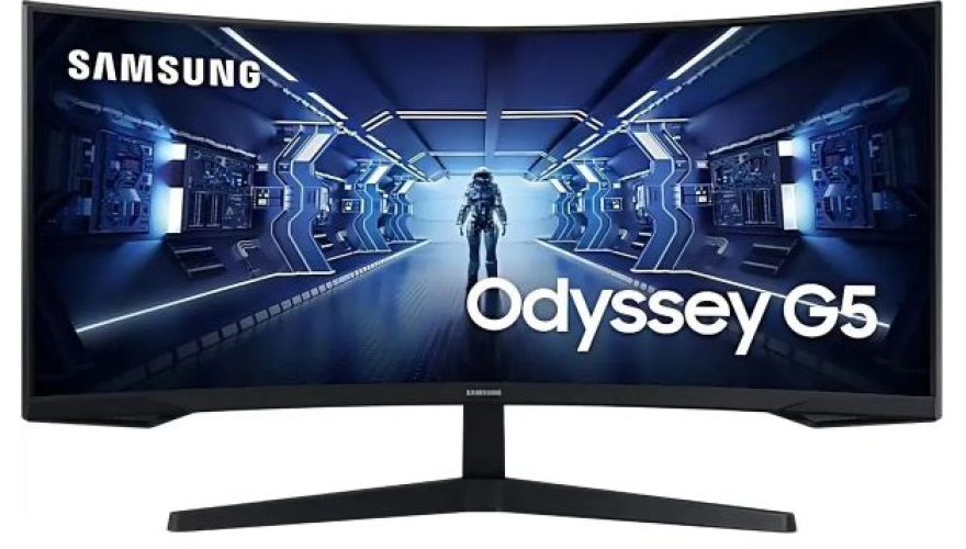 Монитор Samsung Odyssey G5 C34G55TWWI 34" Black (Черный)