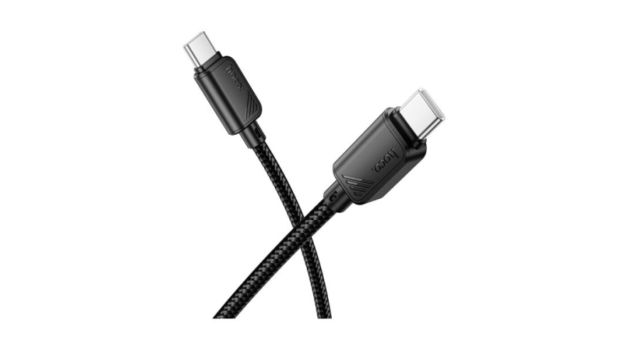 Кабель Hoco X113 Type-C - Type-C 60W 1м Black