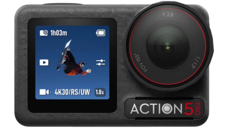 Экшн-камера DJI Osmo Action 5 Pro Adventure Combo Black (Черный)
