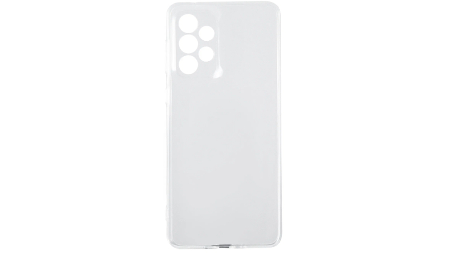 Чехол-накладка силикон DF для Samsung Galaxy A23 Прозрачный