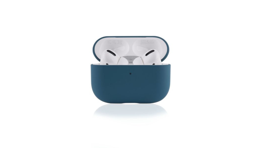 Силиконовый чехол VLP Silicone Case Soft Touch для Apple AirPods Pro Dark Blue