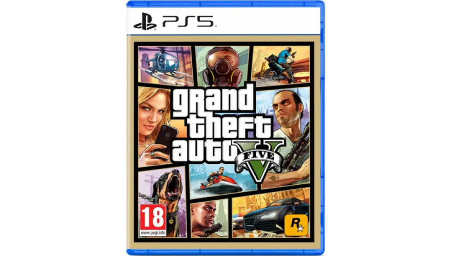Игра для PS5 Grand Theft Auto V (Русские субтитры)