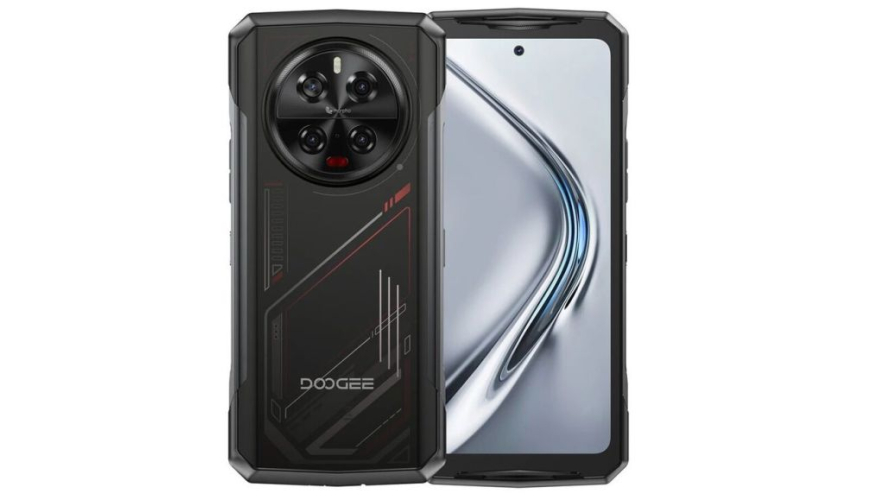 Смартфон DOOGEE V40 12/512GB Midnight Red (Красный)