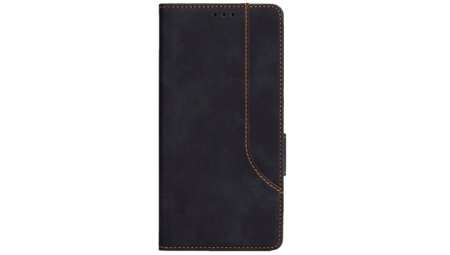 Чехол-книжка для Samsung Galaxy S25 Black (Черный) (боковая)