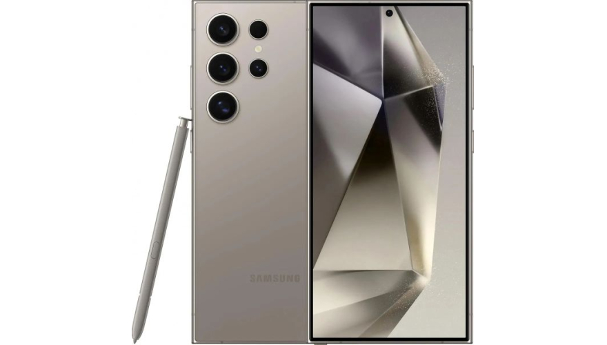 Смартфон Samsung Galaxy S24 Ultra 12/512GB Titanium Gray (Титановый Серый)